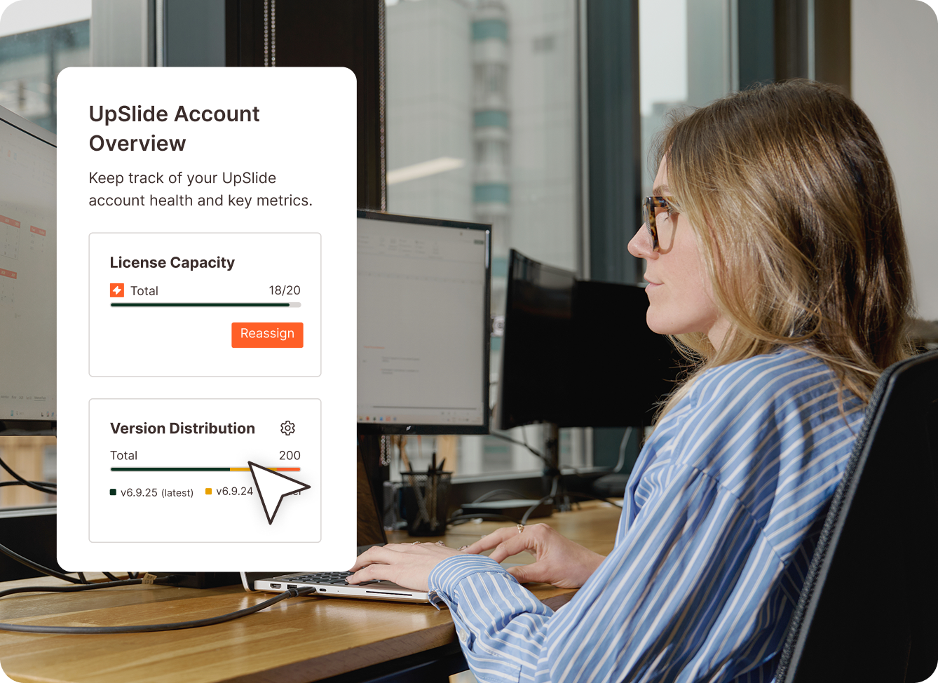 Manage licenses and users